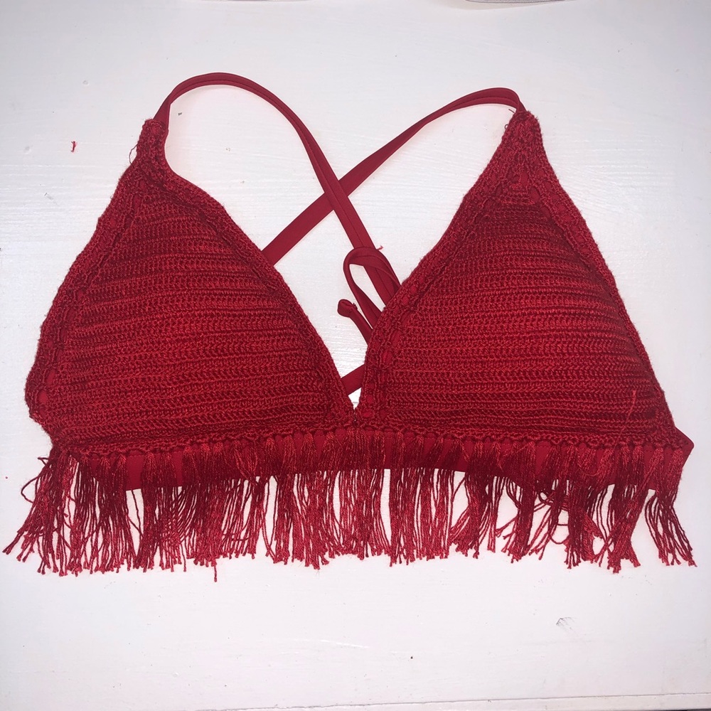 Red bikini Top